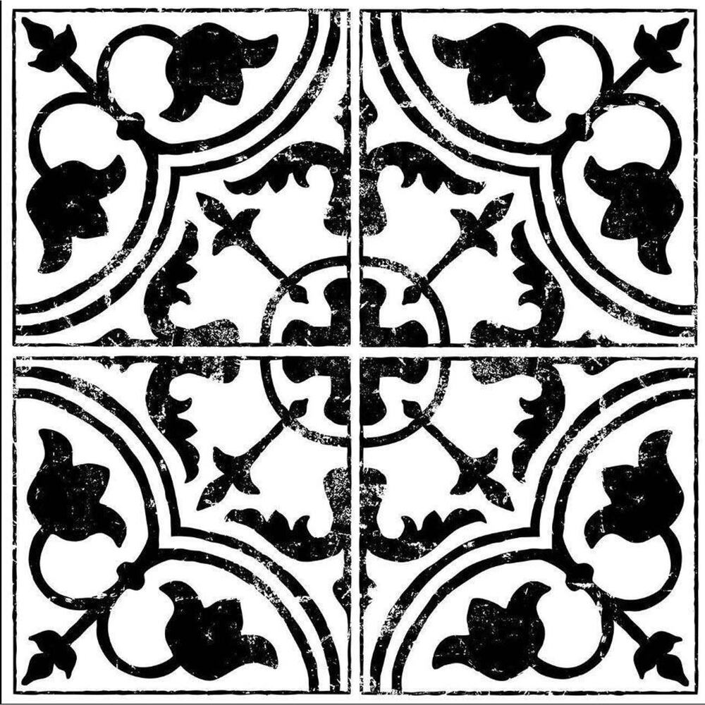 Cubano Field Tile - IOD Decor Stamp 12"x12" RARE - First Gen/Retired - Brand New
